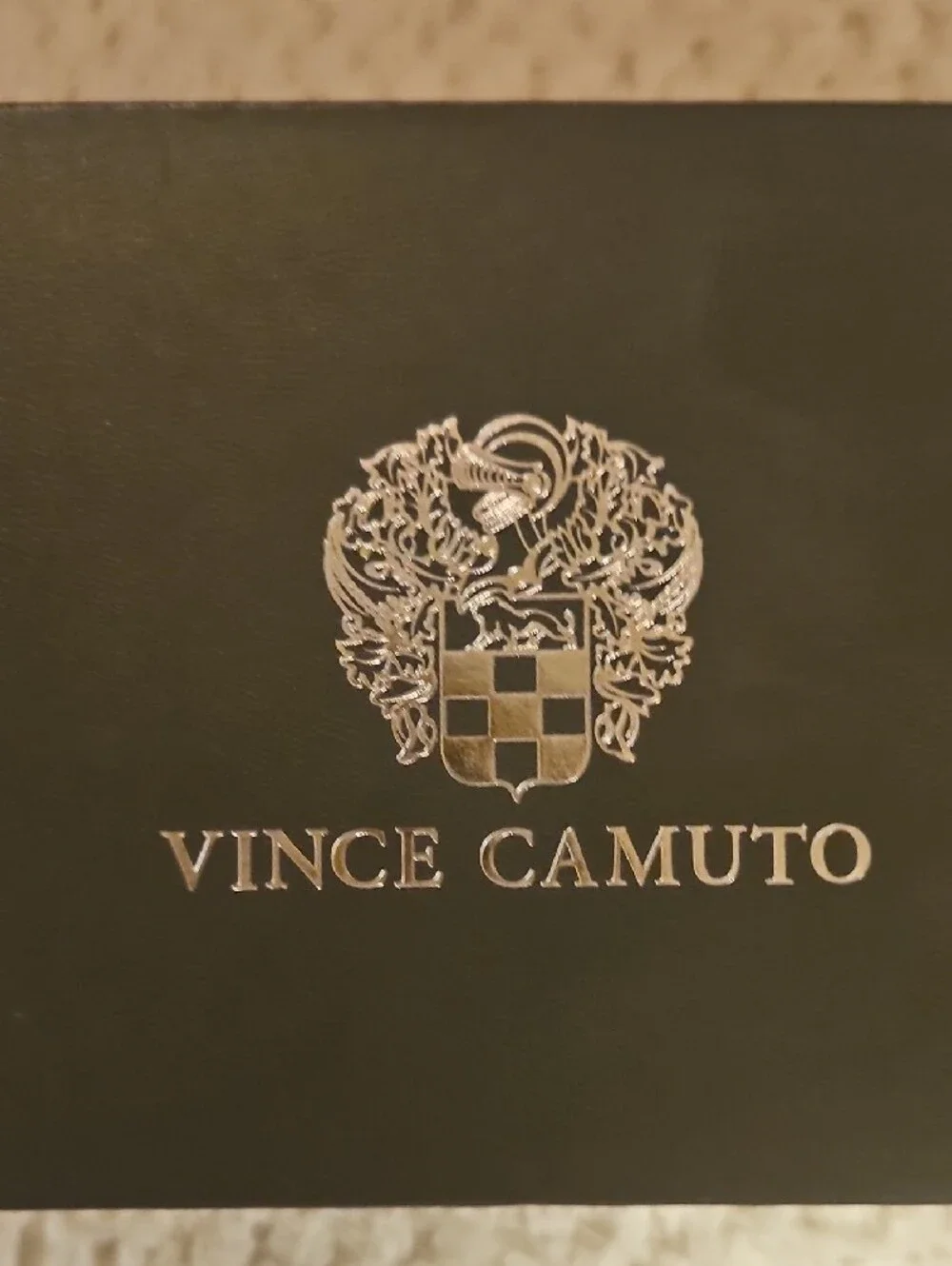 Vince Camuto Silver Square Mesh Bracelet Watch with Ivory Dial